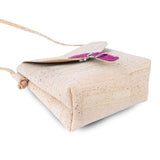 Cork Phone Crossbody Bag – Lightweight Mini Vegan Shoulder Bag in Natural Cork