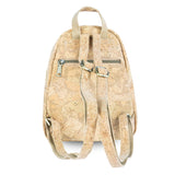 Cork Backpack – Flower and Tiles Pattern BAGD-610