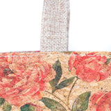 Small Cork Tote Handbag with Zipper BAG-2380