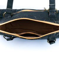 Cork Barrel Shoulder Bag - Eco Vegan Chic Portugal | Corkadia