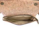 Vegan Cork Mini Crossbody Clutch BAG-2373
