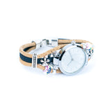 Natural Cork Line Handmade Ladies Fashion Watch