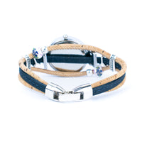 Natural Cork Line Handmade Ladies Fashion Watch
