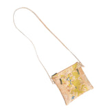 Cork Crossbody Bag with Dual Front Zippers – Vegan Lightweight Everyday Bag