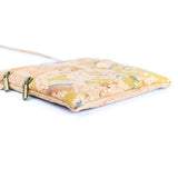 Cork Crossbody Bag with Triple Zippers – Lightweight Vegan Bag from Portugal