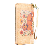 Eco-Friendly Cork Wallet – Animal Floral Design BAG-2020-ABCDE
