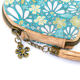 Heart-Shaped Cork Coin Purse with Tassel