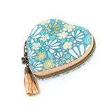 Heart-Shaped Cork Coin Purse with Tassel