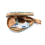 Heart-Shaped Cork Coin Purse with Tassel