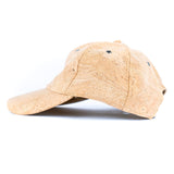 Unisex Natural Cork Baseball Cap – Minimalist Vegan Style