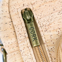 Cork Crossbody Phone Bag – Adjustable Vegan Shoulder Purse with Multi-Pockets