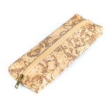 Cork Pencil Case Pack of 5 – Lightweight Eco-Friendly Zipper Pouches