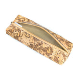 Cork Pencil Case Pack of 5 – Lightweight Eco-Friendly Zipper Pouches