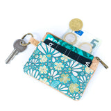 Small Cork Coin Purse with Key Ring
