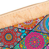 Small Cork Coin Purse with Key Ring