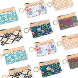 Small Cork Coin Purse with Key Ring