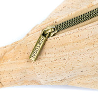 Natural Cork Waist Bag with Adjustable Strap – Lightweight Vegan Fanny Pack