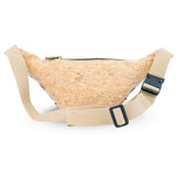 Colorful Cork Waist Bag – Vibrant Circular Print Sustainable Fanny Pack