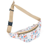 Colorful Cork Waist Bag – Vibrant Circular Print Sustainable Fanny Pack