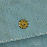 Women’s Natural Cork Long Wallet – Sustainable Vegan Wallet with Multiple Compartments