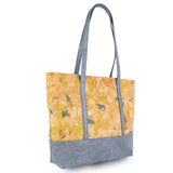 Cork & Washable Paper Tote Bag for Women