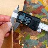 Colorful Mosaic Cork Fabric – Artistic Vegan Material for Designers