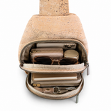 Cork Sling Bag – Unisex Crossbody Bag in Natural Cork