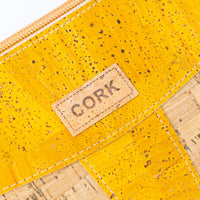Slim Cork Crossbody Bag for Women – Lightweight Vegan Minimalist Purse