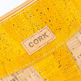 Slim Cork Crossbody Bag for Women – Lightweight Vegan Minimalist Purse