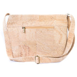 Premium Natural Cork Crossbody Bag – Thickened & Minimalist Design