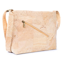 Premium Natural Cork Crossbody Bag – Thickened & Minimalist Design