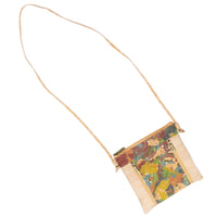 Cork Crossbody Bag with Dual Front Zippers – Compact & Sustainable BAGP-319