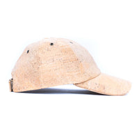Eco-Friendly Cork Baseball Cap – Adjustable Fit