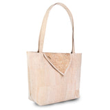 Cork Tote Bag with Heart – Eco-Friendly Vegan Shoulder Bag BAGP-358