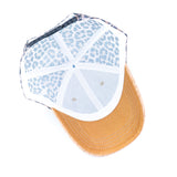 Cork Baseball Cap with Mesh Back - Adventure Trucker Hat L-1191