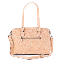 Vintage Style Printed Cork Handbag (NEW)