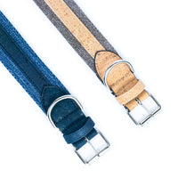 Cotton Linen and Cork Dog Collar | Pet Accessories