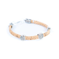 Cork Cord Bracelet Set: Eco-friendly Elegance