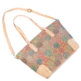 Printed Cork Tote Bag: Versatile & Eco-Friendly