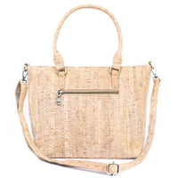 Printed Cork Crossbody & Handbag: Versatile Style