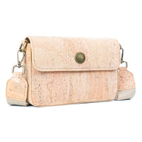 Natural Cork Crossbody Bag: Stylish and Sustainable