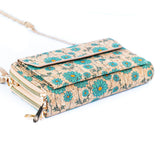 Women's Horizontal Cork Phone Bag