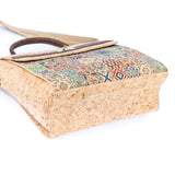 Women's Printed Cork Handbag & Crossbody Bag