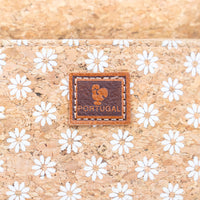 Floral Printed Cork Phone Bag for Women - Small Crossbody Purse