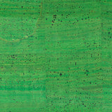 Vibrant Leaf Green Cork Fabric | Natural Material