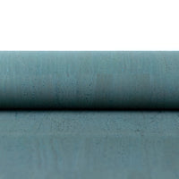 Ocean Teal Cork Fabric | Portuguese Textile Sheet