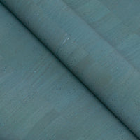 Ocean Teal Cork Fabric | Portuguese Textile Sheet