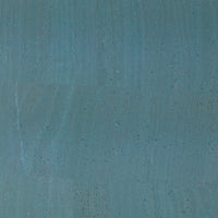 Ocean Teal Cork Fabric | Portuguese Textile Sheet