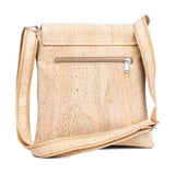 Natural Cork Crossbody Bag with Adjustable Strap