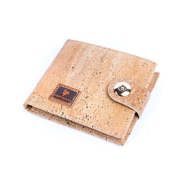 Natural Cork Wallet with Magnetic Closure – BAGD-419